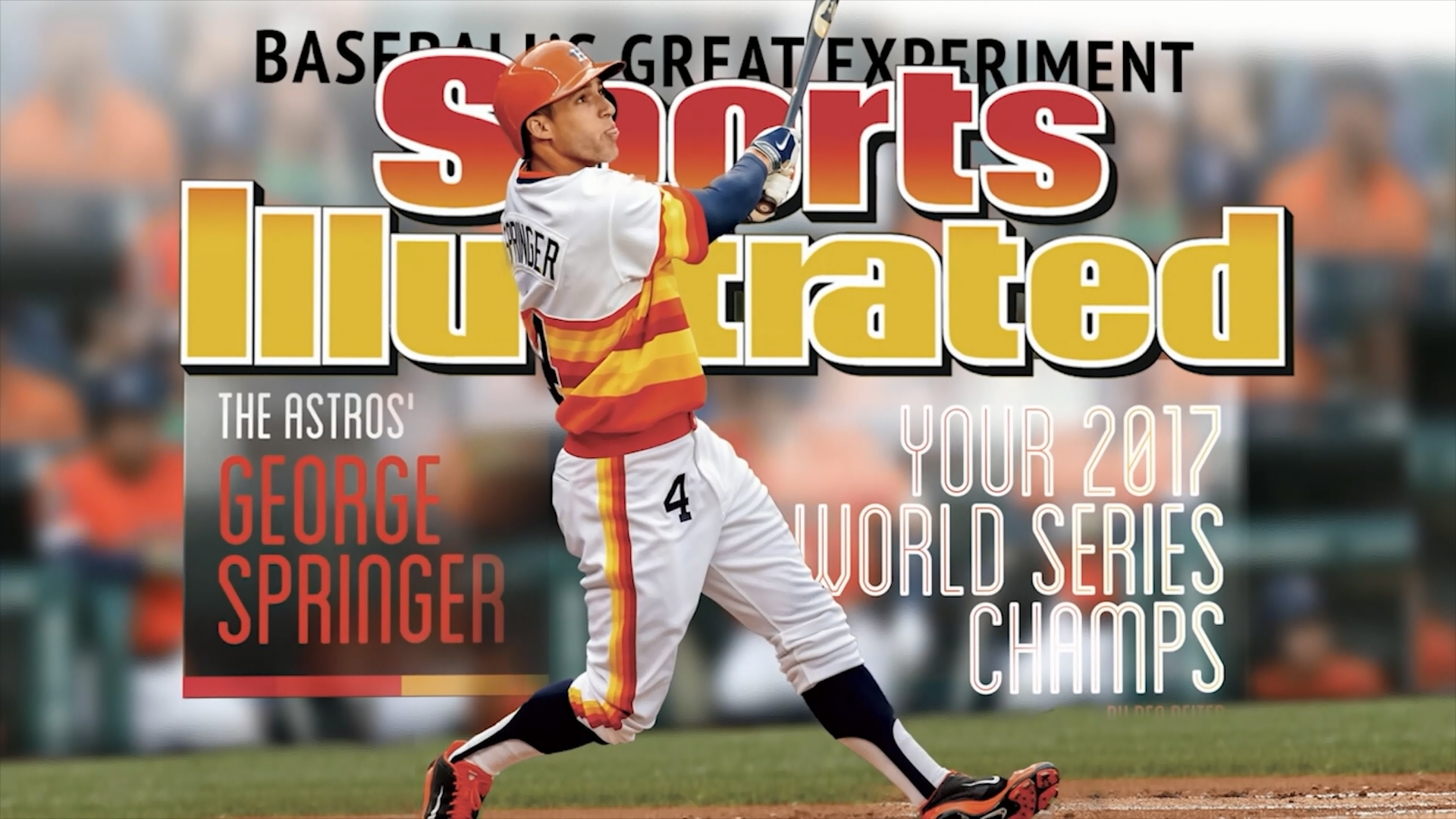 Astros, altuve, baseball, houston, mlb, sports illustrated, springer, HD  phone wallpaper