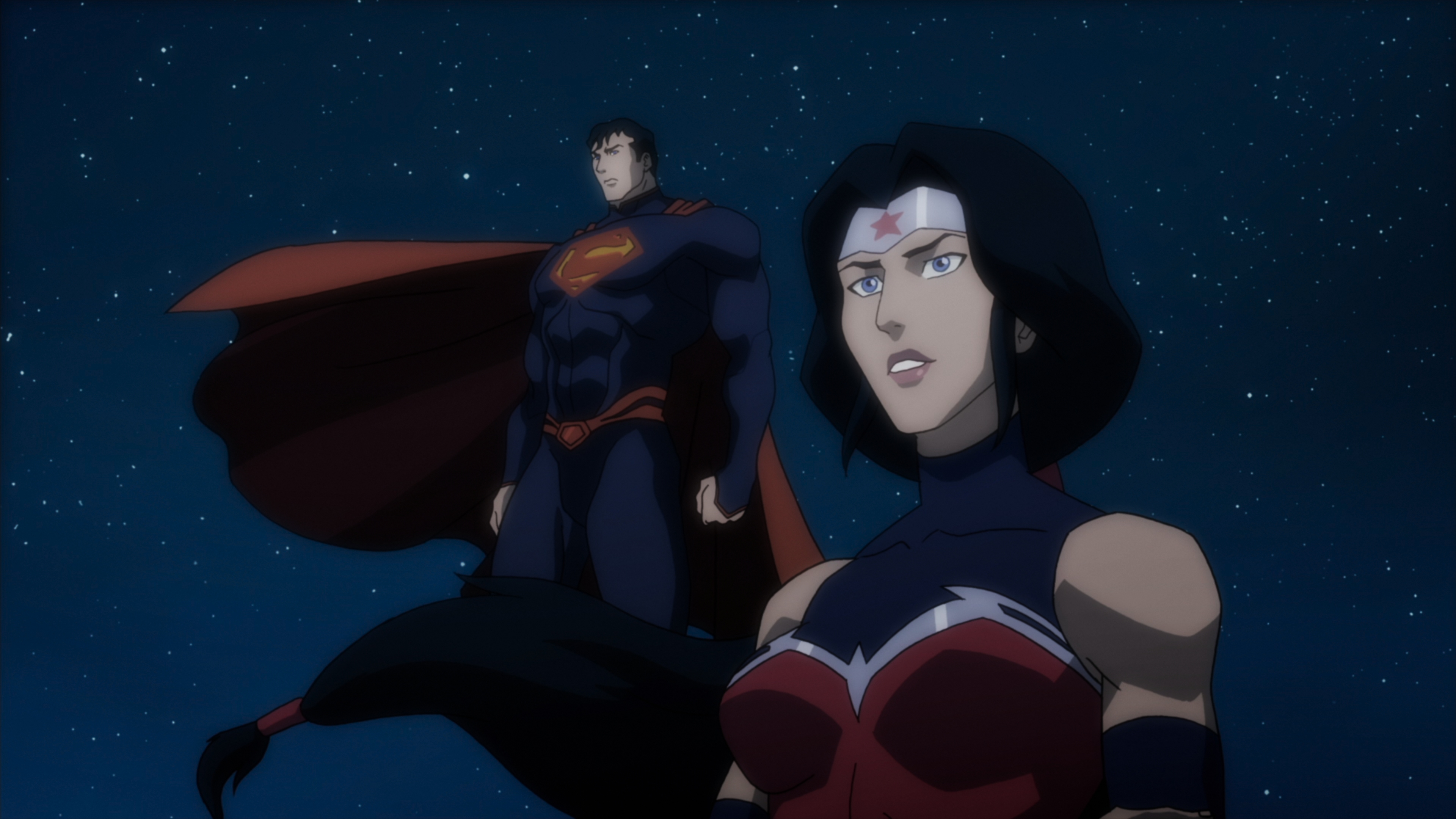 justice league war wonder woman and superman